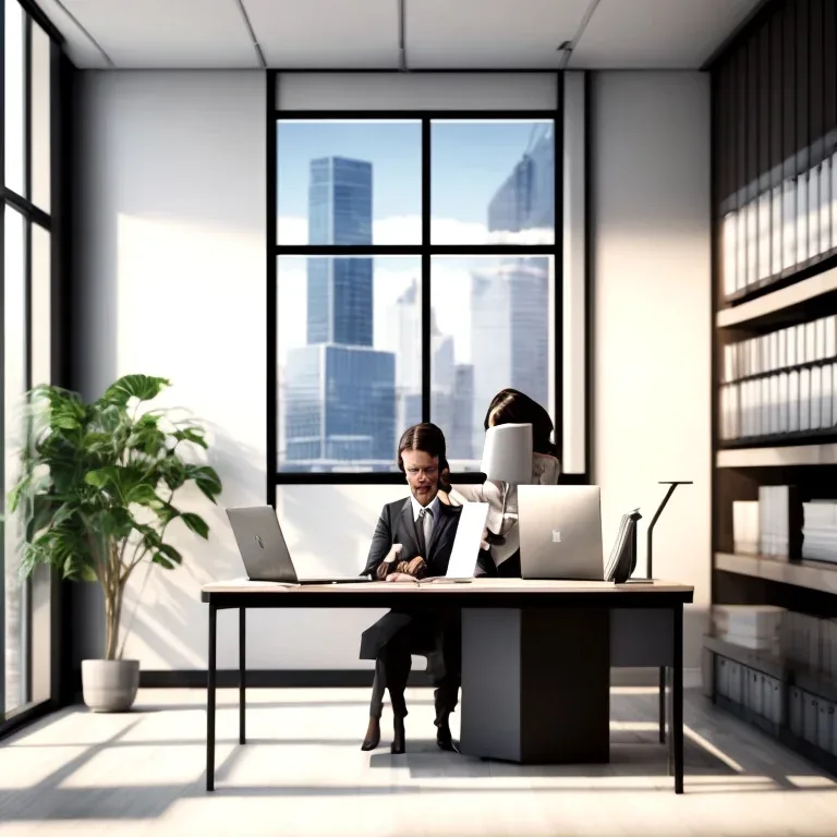 Business law consultation session