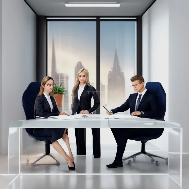 Attorney advising client on business structure
